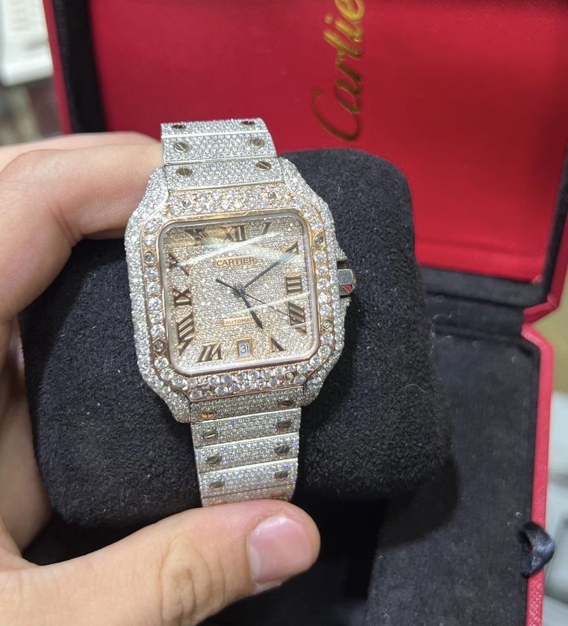 Moissanite Catier watch