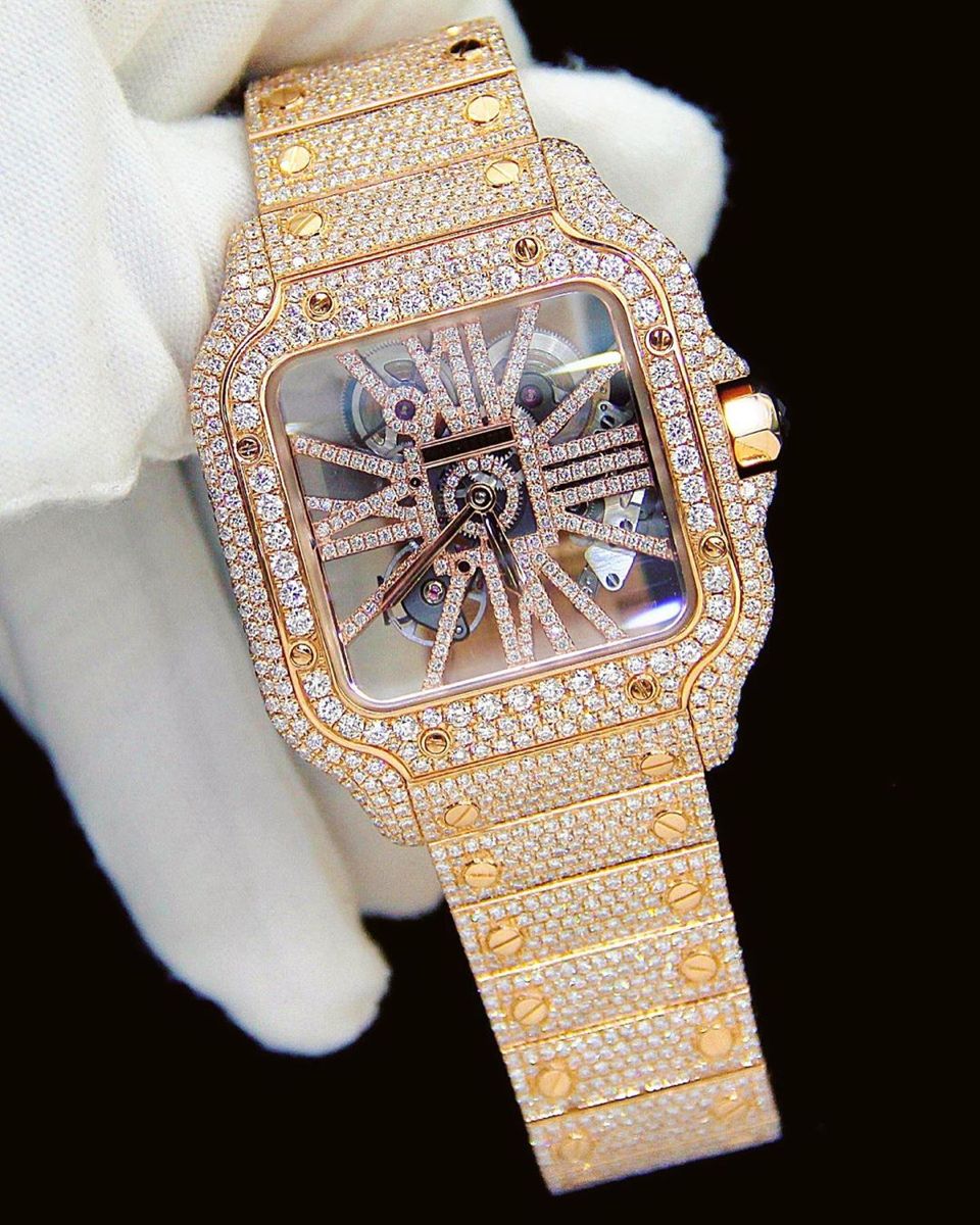 Skeleton Cartier Santos